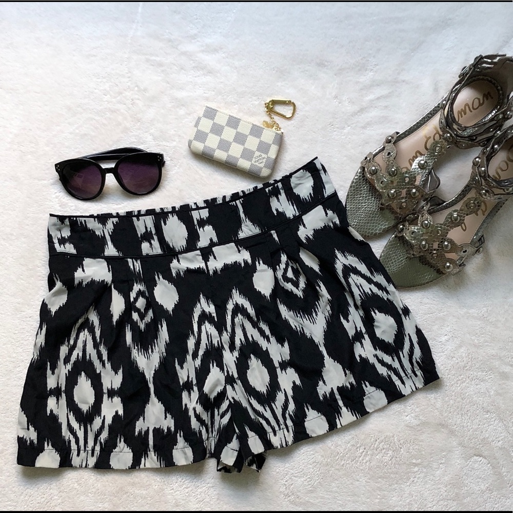 Tribal print shorts